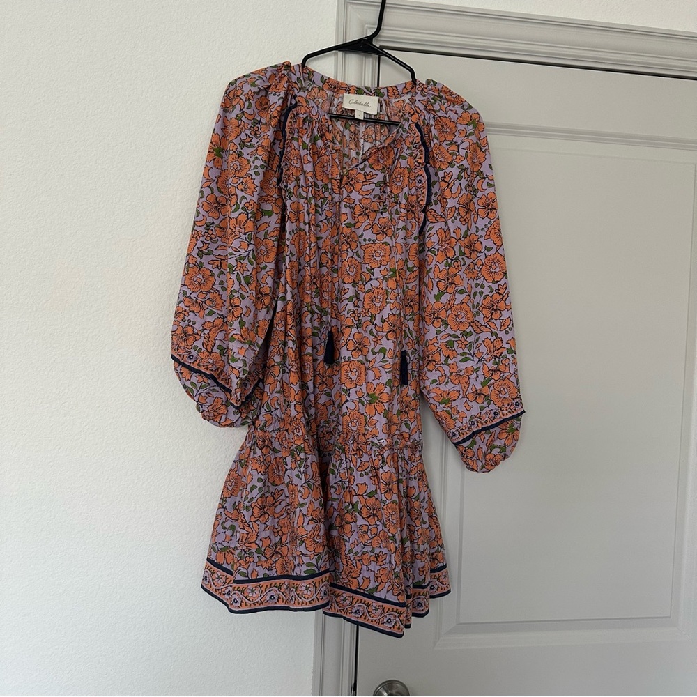 Cleobella Jacklyn Floral Organic Cotton Poplin minidress